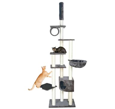 Cat Tower Madrid 245-270cm harmaa