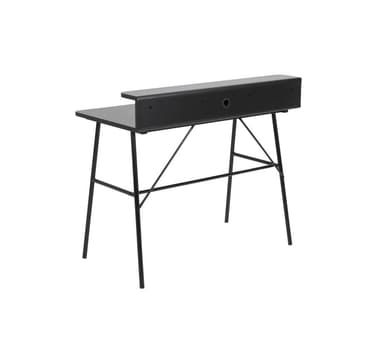 Kirjoituspöytä PASCAL 100x55xH88,8cm, musta