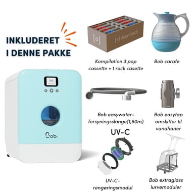 Bob mini astianpesukone: kaikki vaihtoehdot pakattuna valkoinen