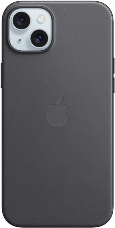 iPhone 15 Plus FineWoven MagSafe suojakuori (musta)