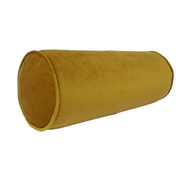 Tyynyrulla VELVET D18x50cm, sinapinkeltainen