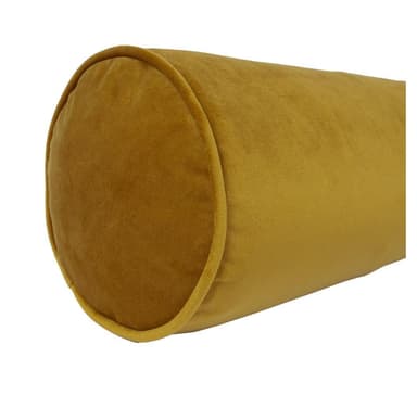 Tyynyrulla VELVET D18x50cm, sinapinkeltainen
