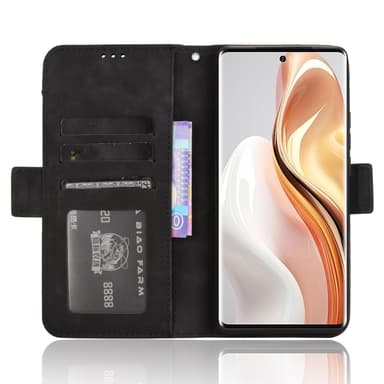 Ulefone Note 17 Pro useiden korttipaikkojen lompakkokotelon suoja