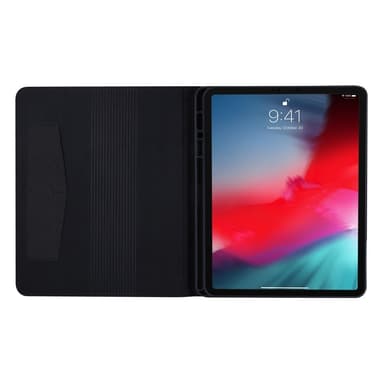 iPad Air 13 (2024) -tablettikotelon kansi kangasrakenne - musta