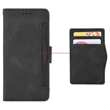 Ulefone Note 17 Pro useiden korttipaikkojen lompakkokotelon suoja