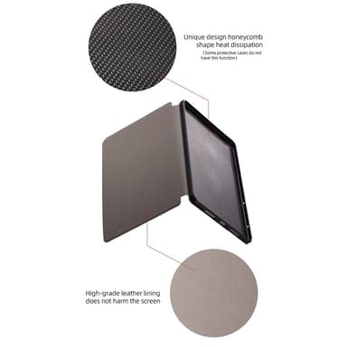 iPad Pro 11 (2024) Kotelo Kukka Kuvio Kääntö Jalusta Nahka Älykäs Tablettikotelo