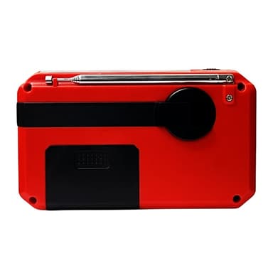 AM FM-radio aurinkoenergian lataus käsikampi taskulamppu PowerBank