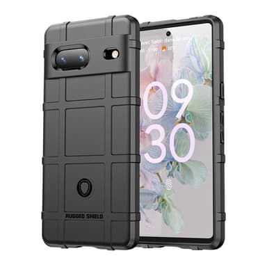 Rugged Shield kuori Google Pixel 8 - Musta