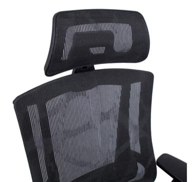Työtuoli FLEX 70x70xH116-126cm, musta