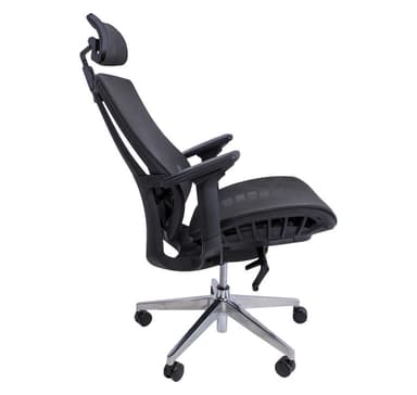 Työtuoli FLEX 70x70xH116-126cm, musta
