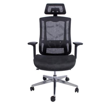 Työtuoli FLEX 70x70xH116-126cm, musta