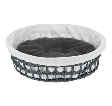 Koirakori Feira 45 cm, tummanharmaa/luonnollinen