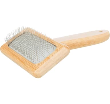 Pehmeä harja, bambu/metalli, 9 × 15 cm