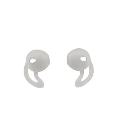 Korvageeli iPhone 6/6S/7 Plus -kuulokkeille, korvanappien kärjet 10 paria Läpinäkyvä
