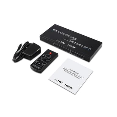 4 in 1 -lähtö HDMI-kytkin HDMI-kytkimen valitsin 1080P
