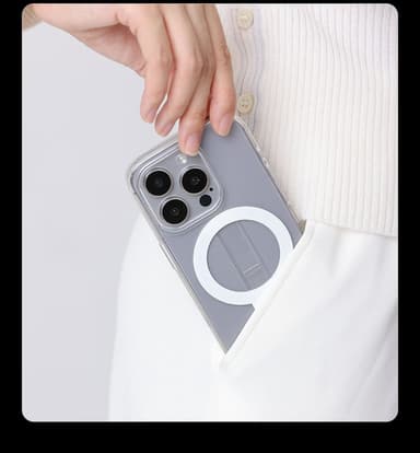 Kannettava MagSafe magneettinen puhelinkotelo jalustalla iPhonelle iPhone 14