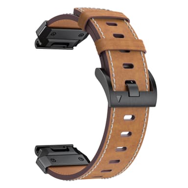 Garmin Quick Release kellon ranneke 22MM Ruskea