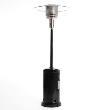 Fornorth Terassilämmitin Cylinder, 13kw kaasukäyttöinen, musta