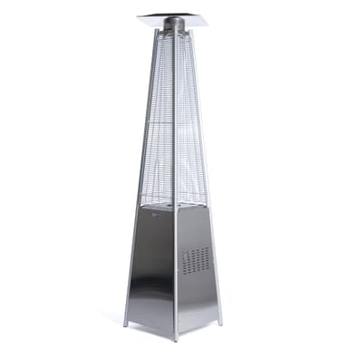 Fornorth Terassilämmitin Pyramid, 13kW kaasukäyttöinen, rosteri