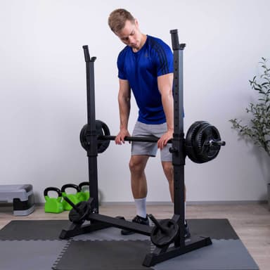 Core Half Rack Kyykkyteline 107x60x150 cm, Musta