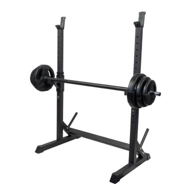 Core Half Rack Kyykkyteline 107x60x150 cm, Musta