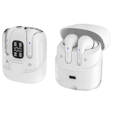 Langattomat Bluetooth-kuulokkeet 4kpl! melua vaimentavat kuulokkeet - Valkoinen