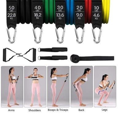 Fitness Puller Resistance Belt Training Elastic Gym Kehonrakennus