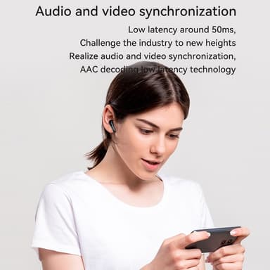 Langattomat Bluetooth-kuulokkeet 4kpl! melua vaimentavat kuulokkeet - musta