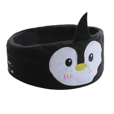 Bluetooth 5.0 Nukkumakuulokkeet / nukkumismaski Bluetooth-kuulokkeilla Musta