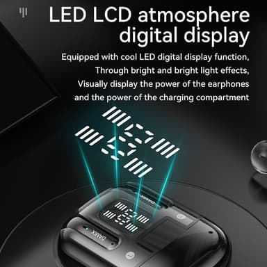 Langattomat Bluetooth-kuulokkeet 4kpl! melua vaimentavat kuulokkeet - musta