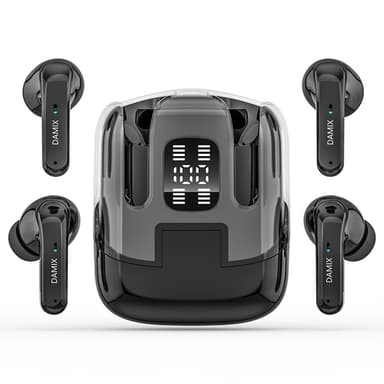 Langattomat Bluetooth-kuulokkeet 4kpl! melua vaimentavat kuulokkeet - musta