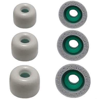 Korvatyynyt Foam 6-kpl Samsung Galaxy Buds FE - Harmaa