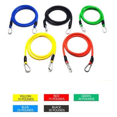 11 kpl/setti Fitness Resistance Bands -harjoittelu Kotikuntosaliharjoittelu