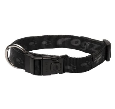 Alpinist erittäin suuri 25 mm everest-kaulapanta, musta design, Rogz
