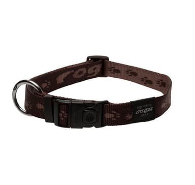 Koiran kaulapanta Everest 25mm/43-70cm suklaa, Rogz