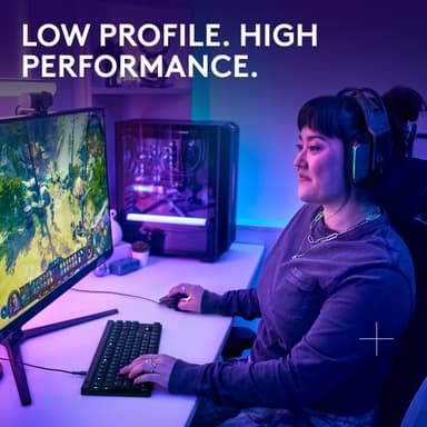 Logitech G G515 TKL pelinäppäimistö (tactiili, musta)