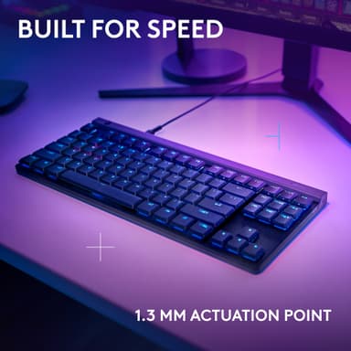 Logitech G G515 TKL pelinäppäimistö (tactiili, musta)