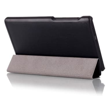 Kolminkertainen telinekotelo Lenovo Tab 2 A7-10 - Musta