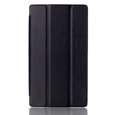 Kolminkertainen telinekotelo Lenovo Tab 2 A7-10 - Musta