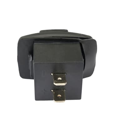 Veneen muotoinen kaksois-USB-autolaturi Väri musta + ruoho