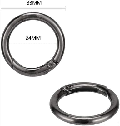 Avaimenperä Double Key Clip Pikalukitus
