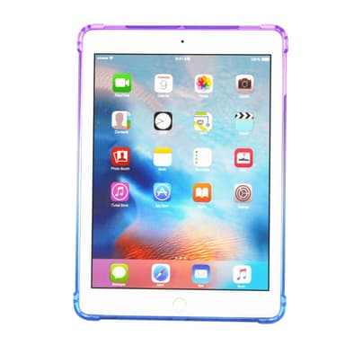 SKALO iPad 10.2 Gradient TPU Suojakuori - Violetti-Sininen