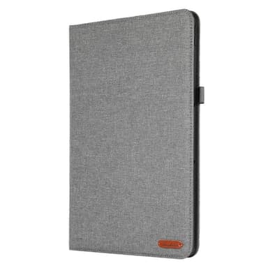 SKALO Lenovo Tab P12 Kangaskotelo - Harmaa