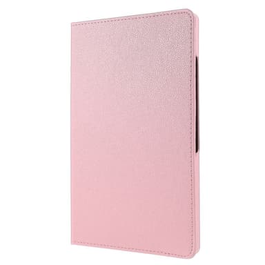SKALO Samsung Tab A8 10.5 (2021/2022) 360 Litchi Suojakotelo - Pinkki