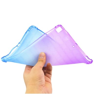 SKALO iPad 10.2 Gradient TPU Suojakuori - Violetti-Sininen