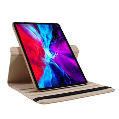 SKALO iPad Pro 11"" 360 Litchi Suojakotelo - Kulta
