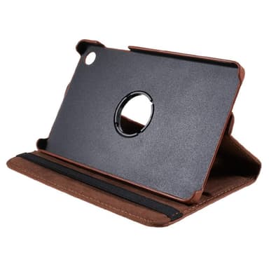 SKALO Lenovo Tab M8 Gen 4 360 Litchi Suojakotelo - Ruskea