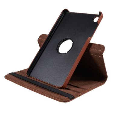SKALO Lenovo Tab M8 Gen 4 360 Litchi Suojakotelo - Ruskea