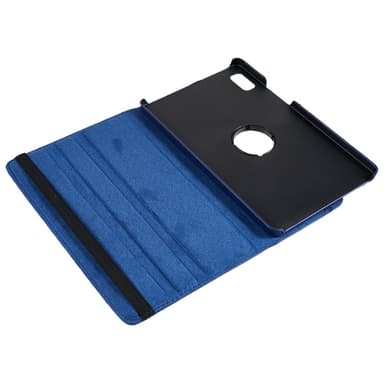 SKALO Lenovo Tab M9 360 Litchi Suojakotelo - Tummansininen