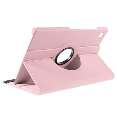 SKALO Samsung Tab A8 10.5 (2021/2022) 360 Litchi Suojakotelo - Pinkki